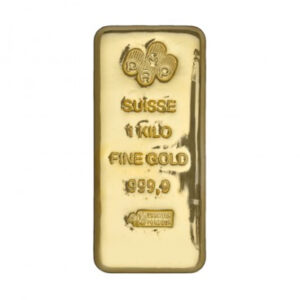 Pamp Credit Swiss 1 Kg Gold Fine Gold Bar 999.9 Purity - 1 KG
